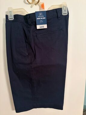 George Navy Men’s Above-the-Knee Chino Shorts